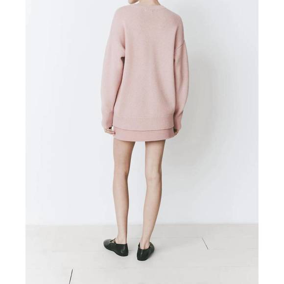 NEW RUE SOPHIE mira skirt in dusty pink